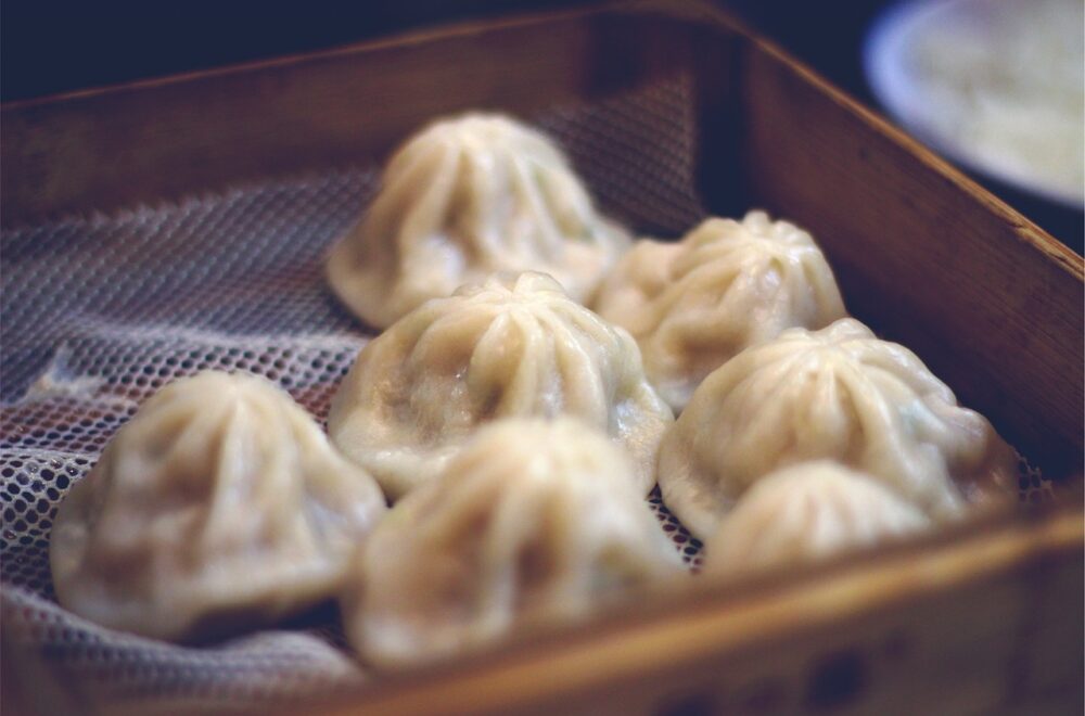Dim Sum dumplings during Chinatown Food and Culture Tour
