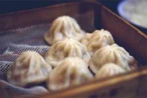 Dim Sum dumplings during Chinatown Food and Culture Tour