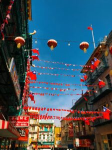 Street Decor in San Francisco Chinatown