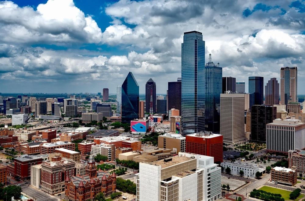 View of downtown Dallas