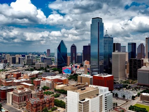 View of downtown Dallas