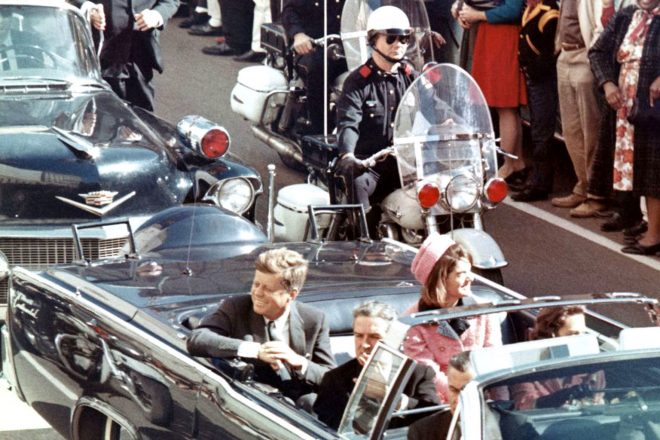 dallas jfk motorcade