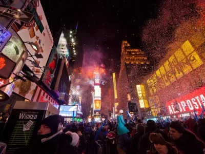 New Years Eve in Times Square NYC