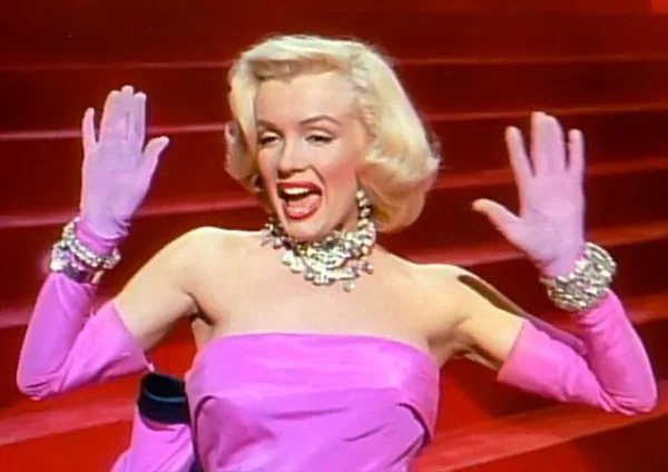 Marilyn Monroe in Gentlmen Prefer Blondes film