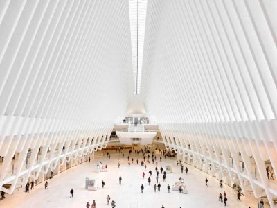 white colored dome with people walking on the ground