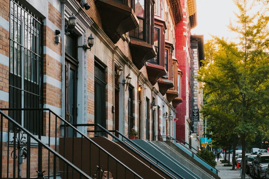 Row of Buildings in NYC