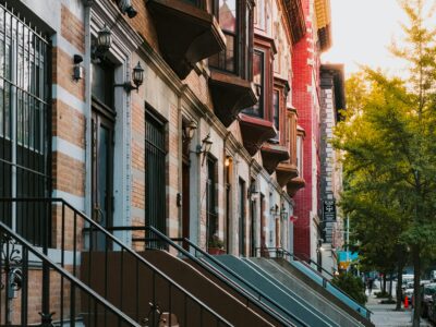 Row of Buildings in NYC