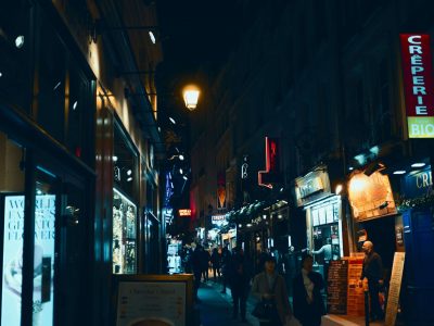 paris at night