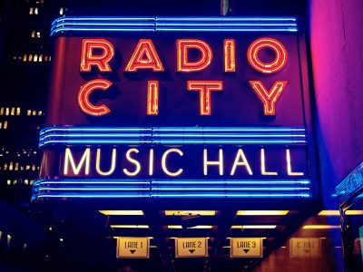 Radio City Music Hall in New York City