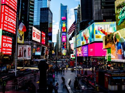 Times Square in New York City