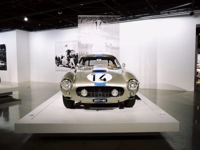 Peterson Automotive Museum car on display