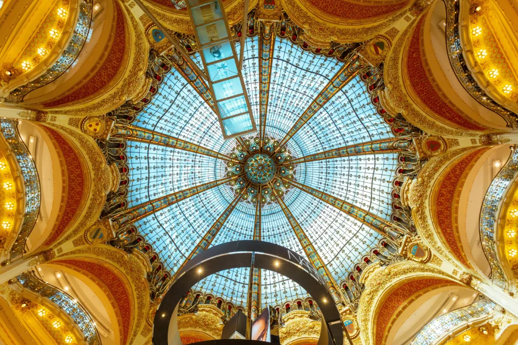 Dome ceiling of Galeries Lafayette