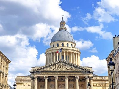 Pantheon in Paris on a sunny day