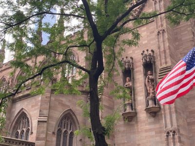 Trinity Church on the Self-Guided Hamilton Walking Tour in NYC