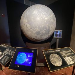 Inside Griffith Observatory on a guided tour
