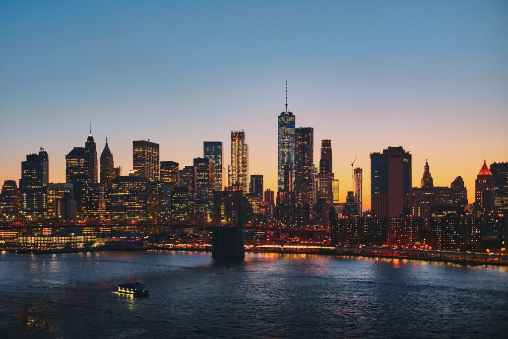 NYC at night