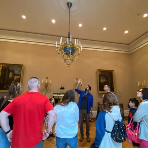 Getty Center guided tour inside the museum