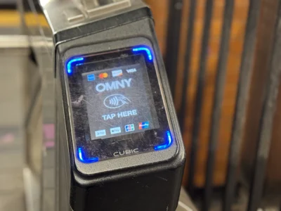 OMNY Tap and Go Turnstyle