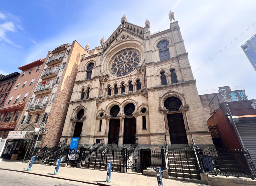 Exterior of Museum at Eldridge Street in NYC