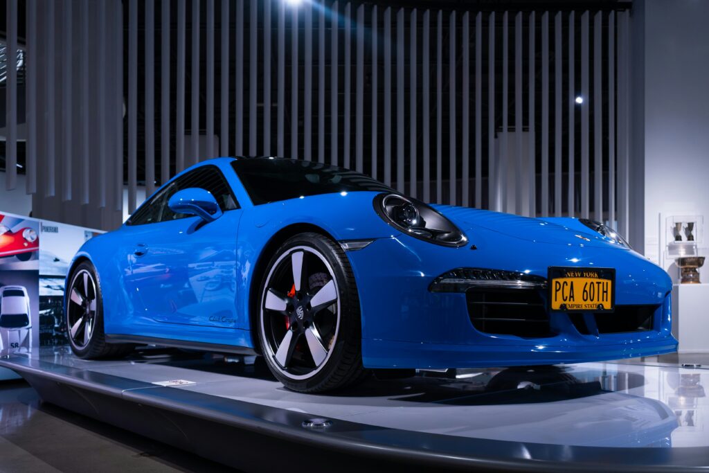 Porsche 911 Club Coupe at the Petersen Automotive Museum in Los Angeles