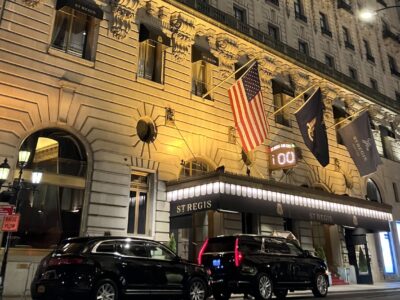 St Regis Hotel in New York
