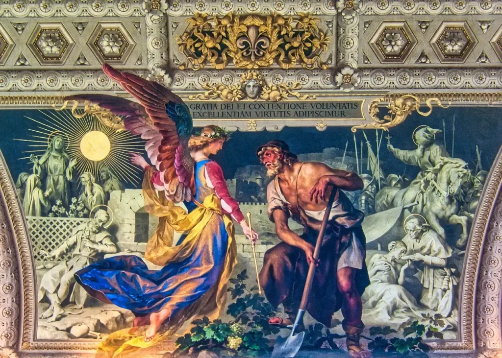 Artwork in Sistine Chapel Rome