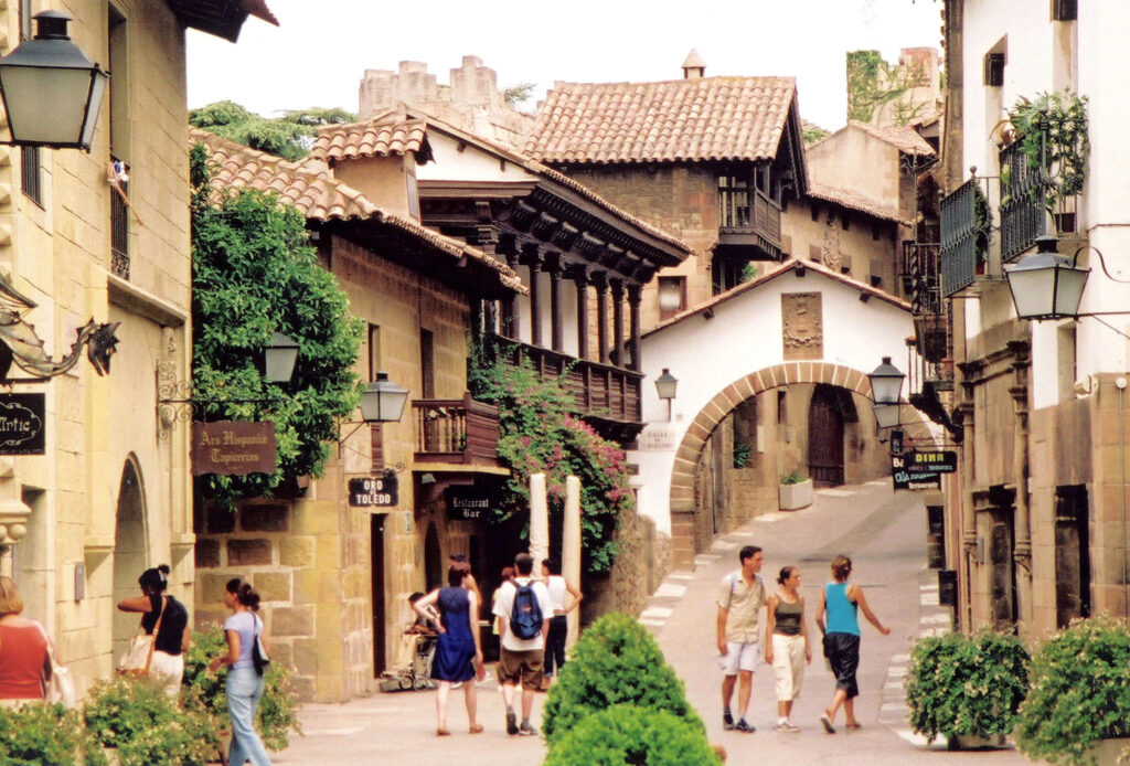 El Poble Espanol in Barcelona