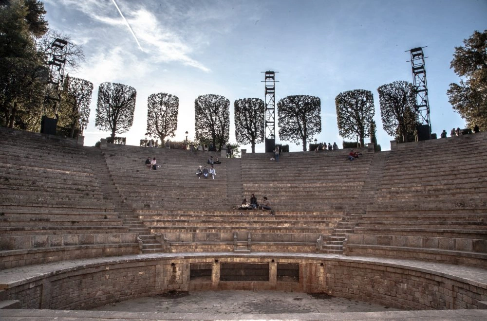 Greek Theater in Montjuic Barcelona
