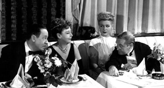 Robert Benchley, Mary Young, Betty Hutton & Barry Fitzgerald in The Stork Club
