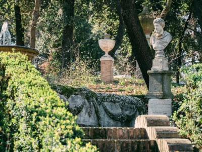 Steps in the Vatican Gardens