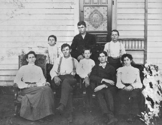 The Billingsley family portrait in Anadarko