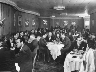 The Stork Club cub room in November 1944
