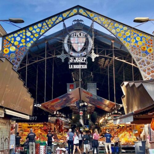 Boqueria Market in Barcelona