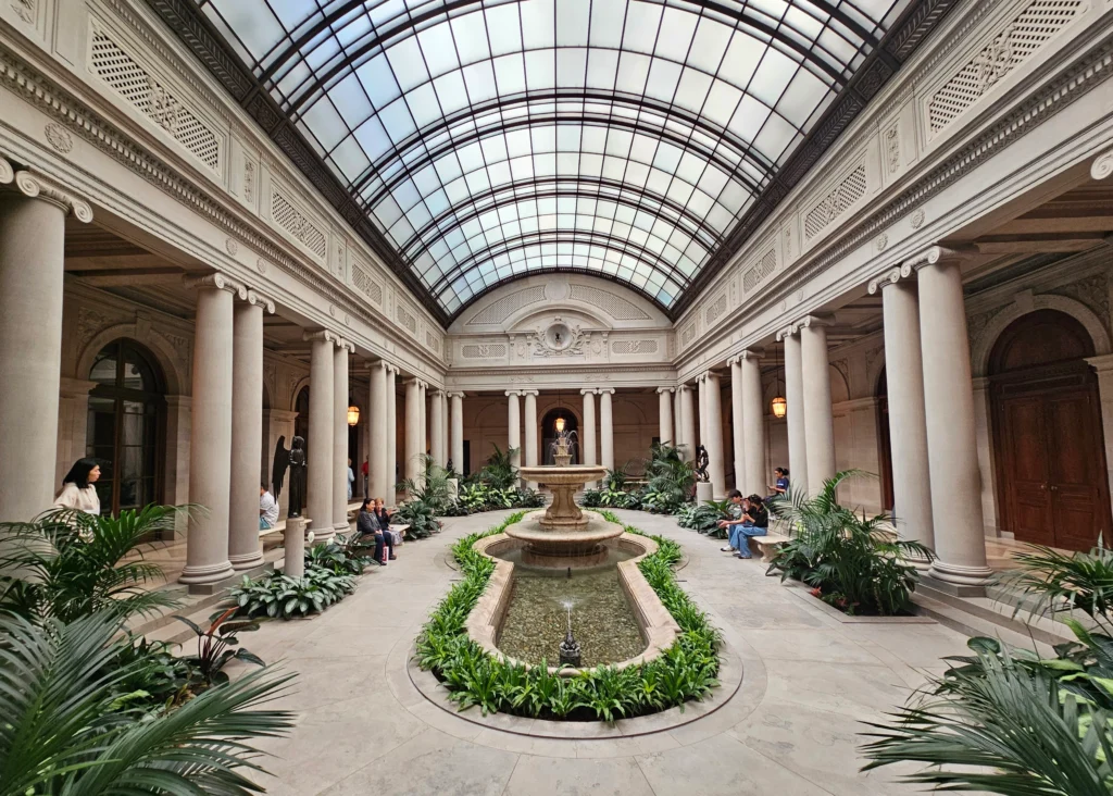 The Garden Court at The Frick Collection
