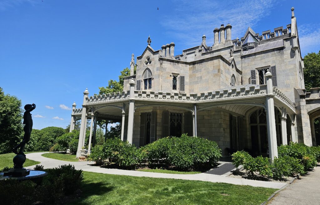 Lyndhurst, an American castle in the Gothic style