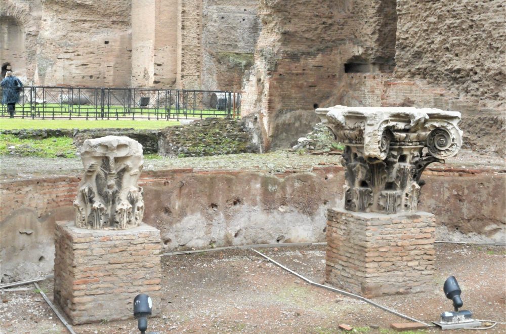 inside of caracalla baths