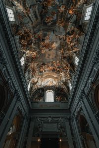 Ceiling mural St. Peter’s Basilica (1)